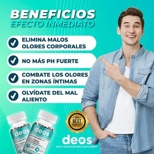 DEOS – DESODORANTE INTERNO NATURAL